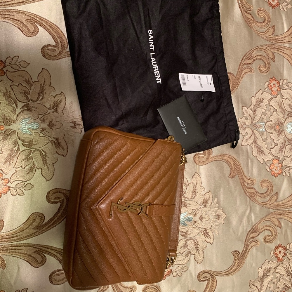 SOld!! Saint Laurent Medium College matellese bag - Picture 5 of 8